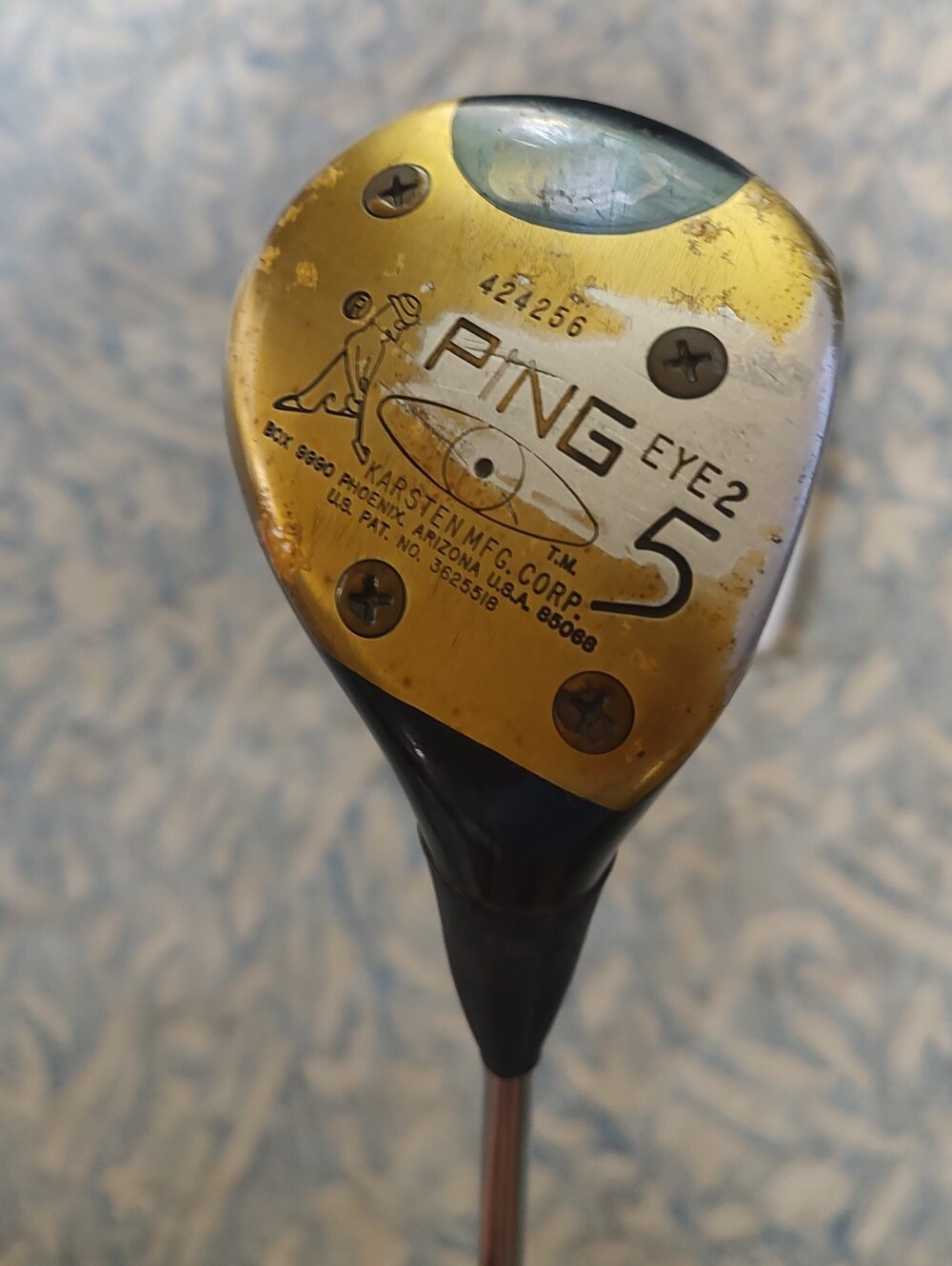 Ping Eye2 5 Fairway Wood - Gold and Black